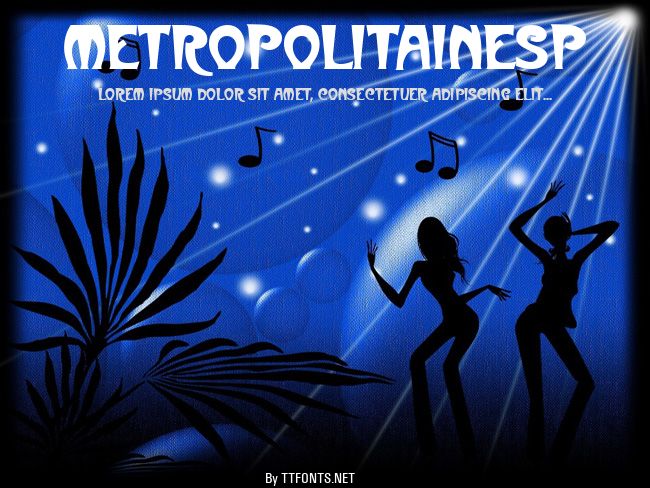MetropolitainesP example