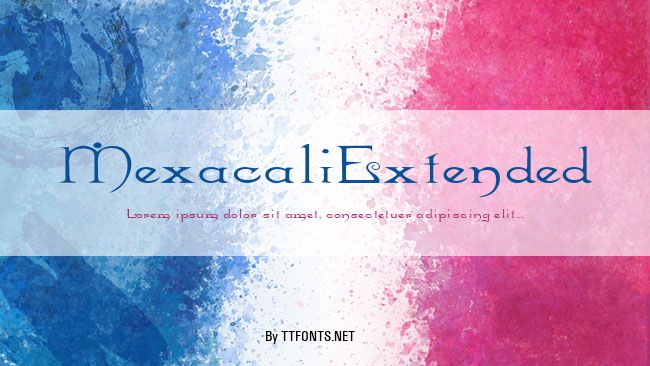 MexacaliExtended example