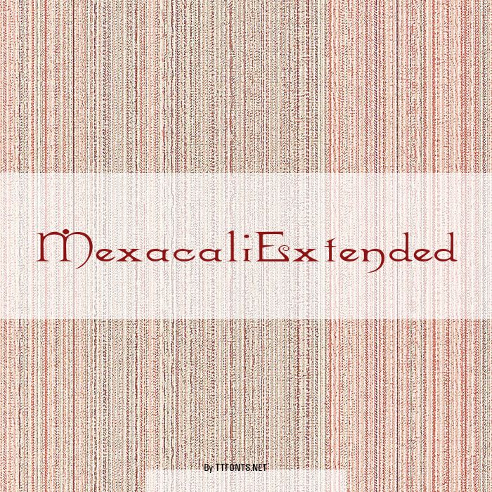 MexacaliExtended example