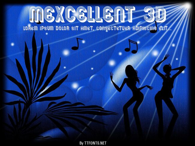 Mexcellent 3D example