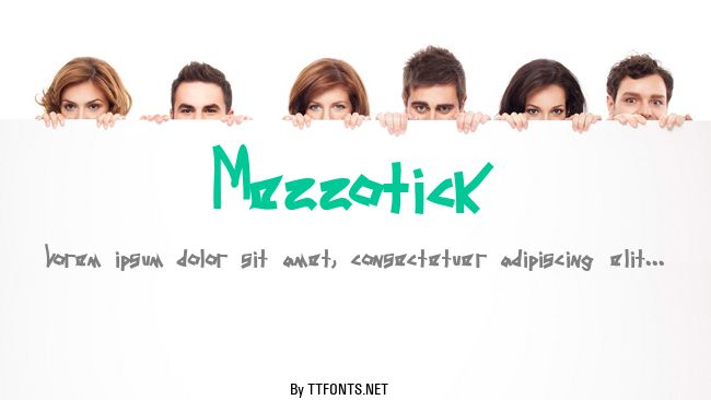 Mezzotick example