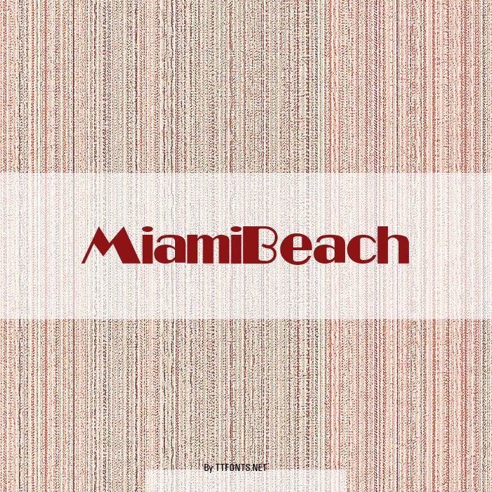 MiamiBeach example