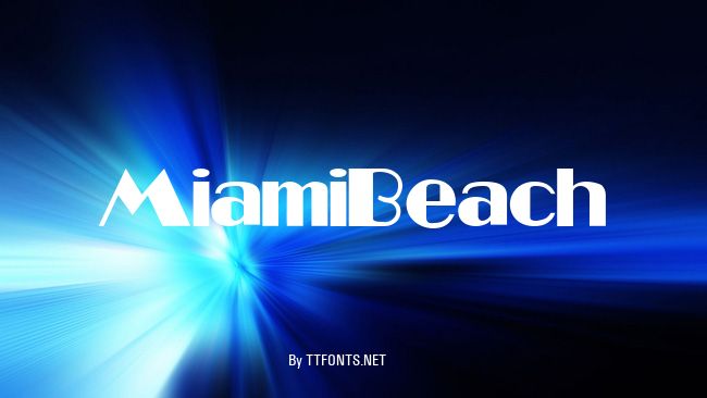 MiamiBeach example
