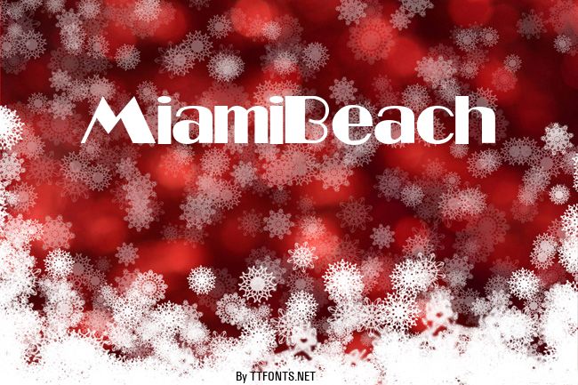 MiamiBeach example