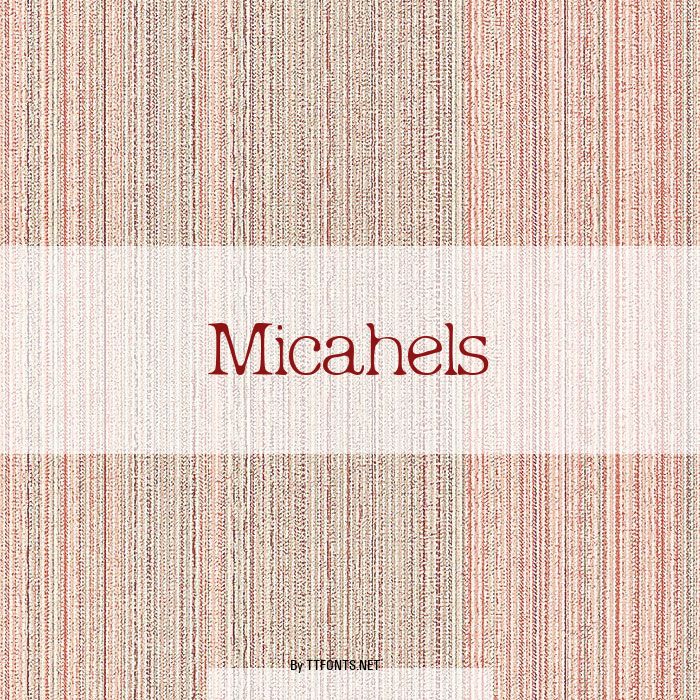 Micahels example