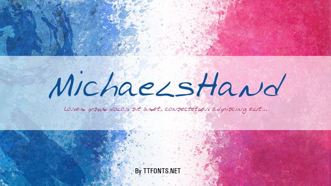MichaelsHand example