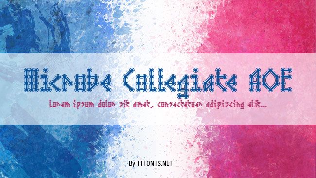 Microbe Collegiate AOE example