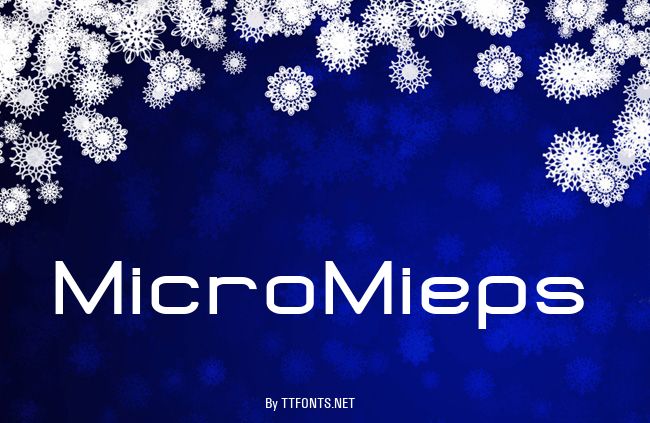 MicroMieps example