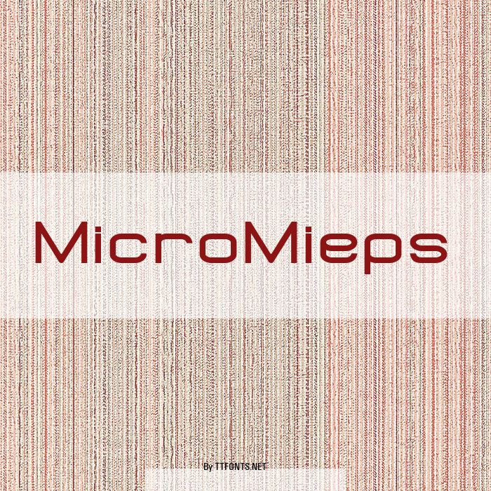 MicroMieps example