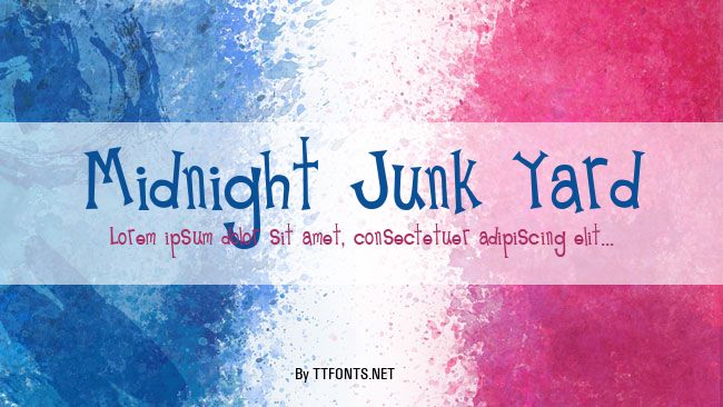 Midnight Junk Yard example