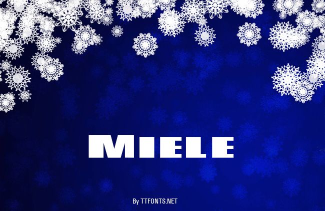 Miele example