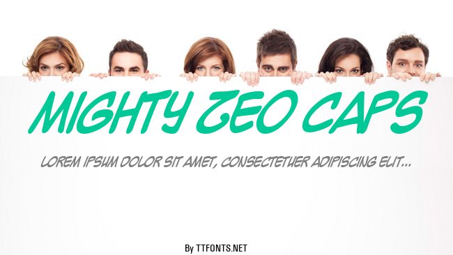 Mighty Zeo Caps example