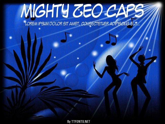 Mighty Zeo Caps example