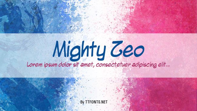 Mighty Zeo example