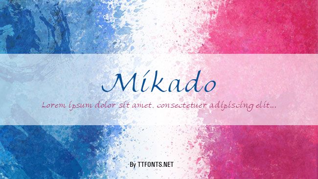 Mikado example