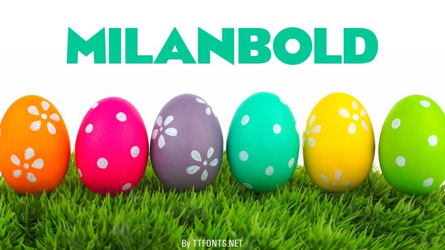 MilanBold example