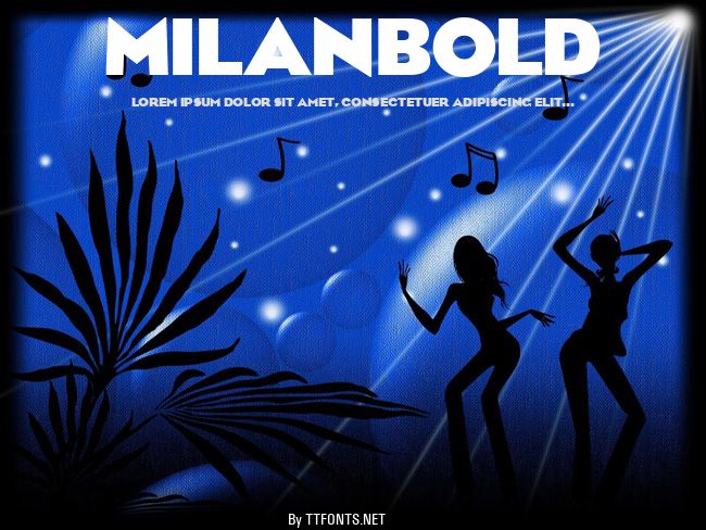 MilanBold example