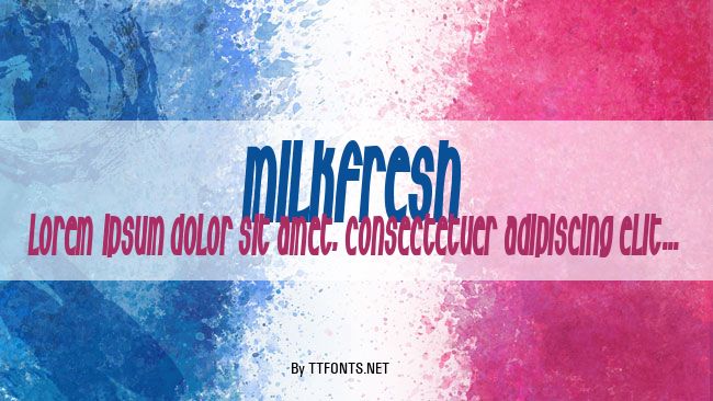 Milkfresh example