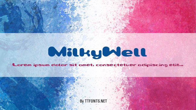 MilkyWell example