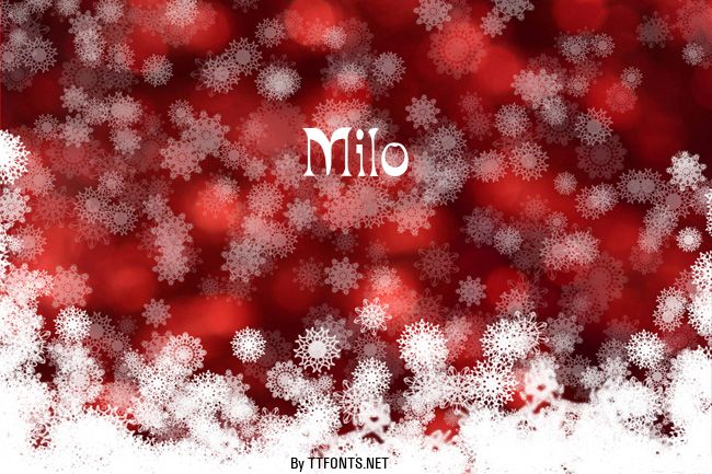 Milo example