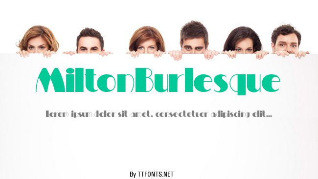 MiltonBurlesque example