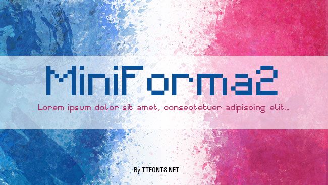 MiniForma2 example