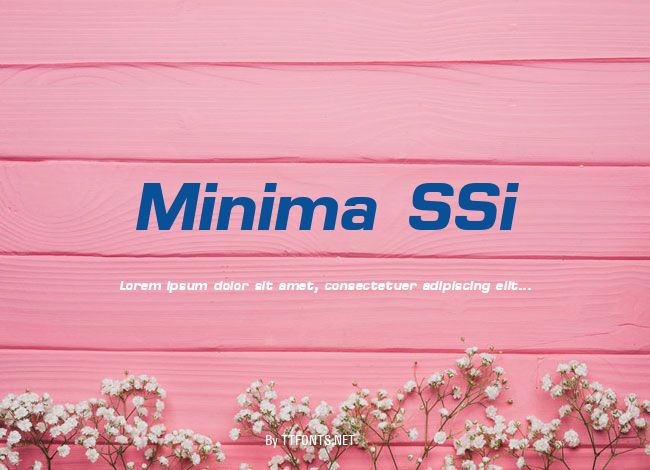 Minima SSi example