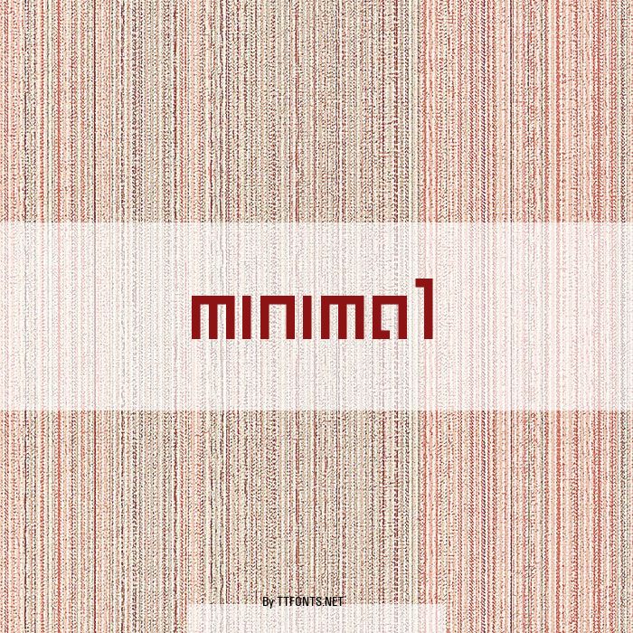 minimal example