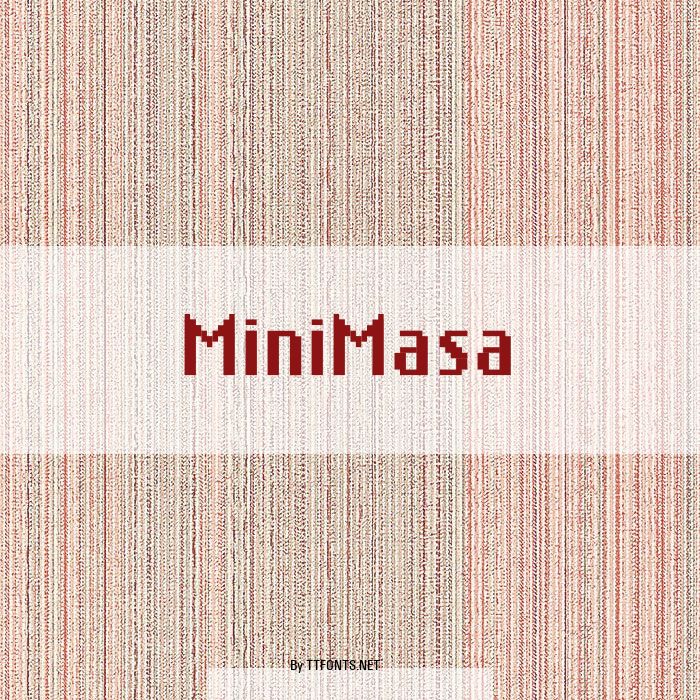 MiniMasa example