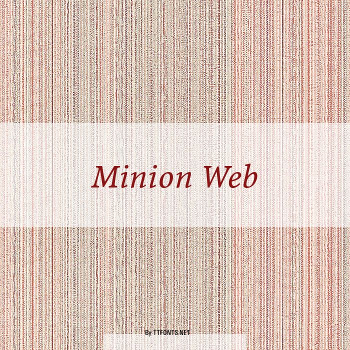 Minion Web example