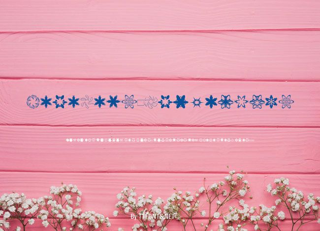 MiniPics-Snowflakes example