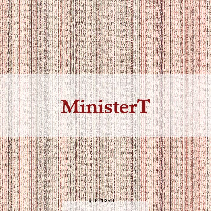 MinisterT example
