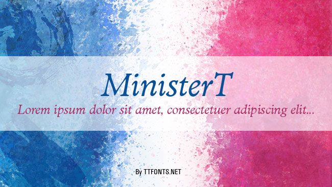 MinisterT example
