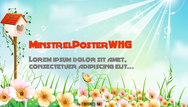 MinstrelPosterWHG example