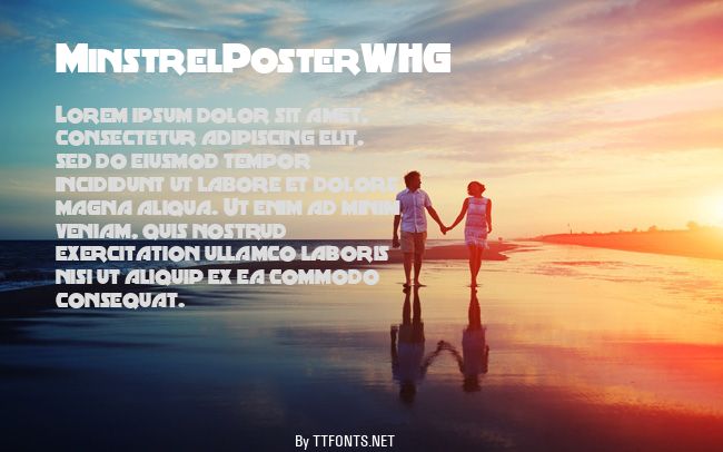 MinstrelPosterWHG example