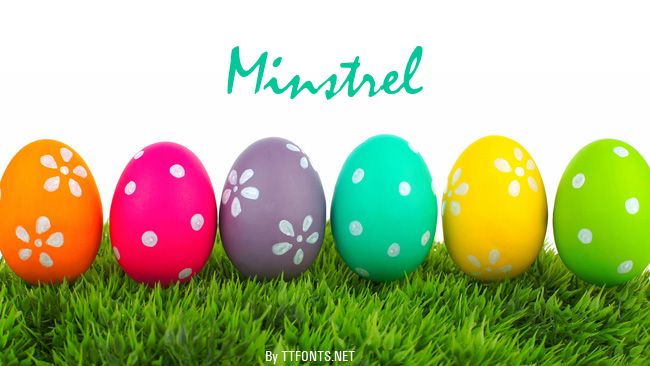 Minstrel example