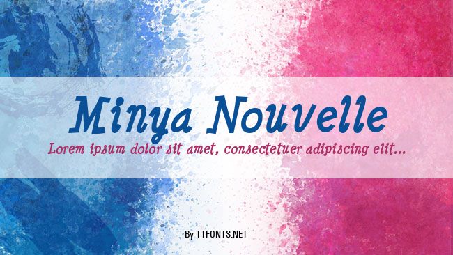 Minya Nouvelle example
