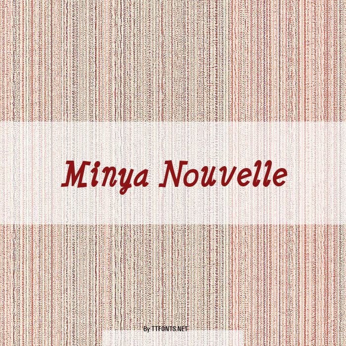 Minya Nouvelle example