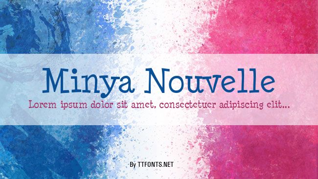 Minya Nouvelle example