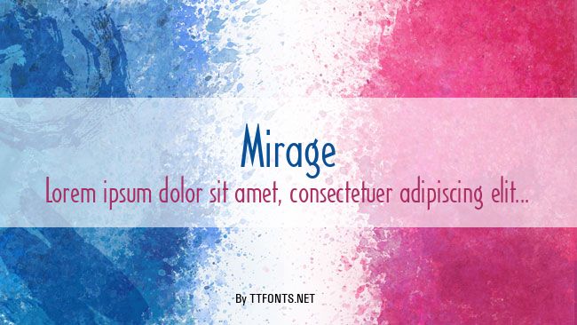 Mirage example