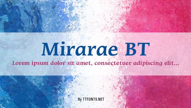Mirarae BT example