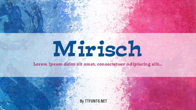 Mirisch example