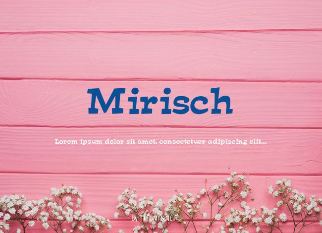 Mirisch example