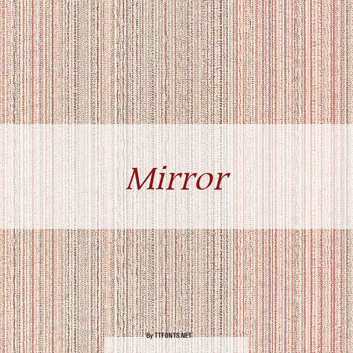 Mirror example