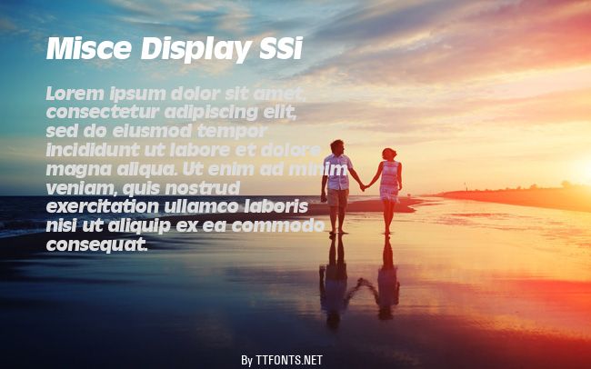 Misce Display SSi example