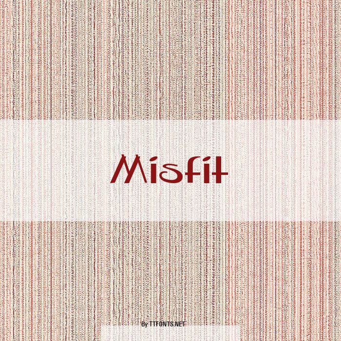 Misfit example
