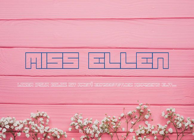 Miss Ellen example