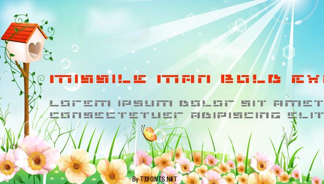 Missile Man Bold Exp example