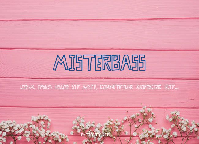 MisterBass example