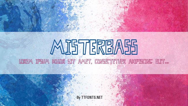 MisterBass example